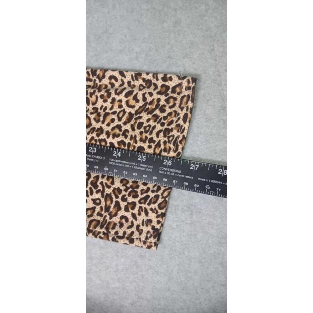 Southern Grace Quarter Sleeve Shirt Womens Size 2XL Leopard Print "Merry... - Picture 9 of 12
